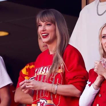 Taylor swift partido kansas city chiefs angeles chargers 22 octubre 2023 kansas city missouri 97