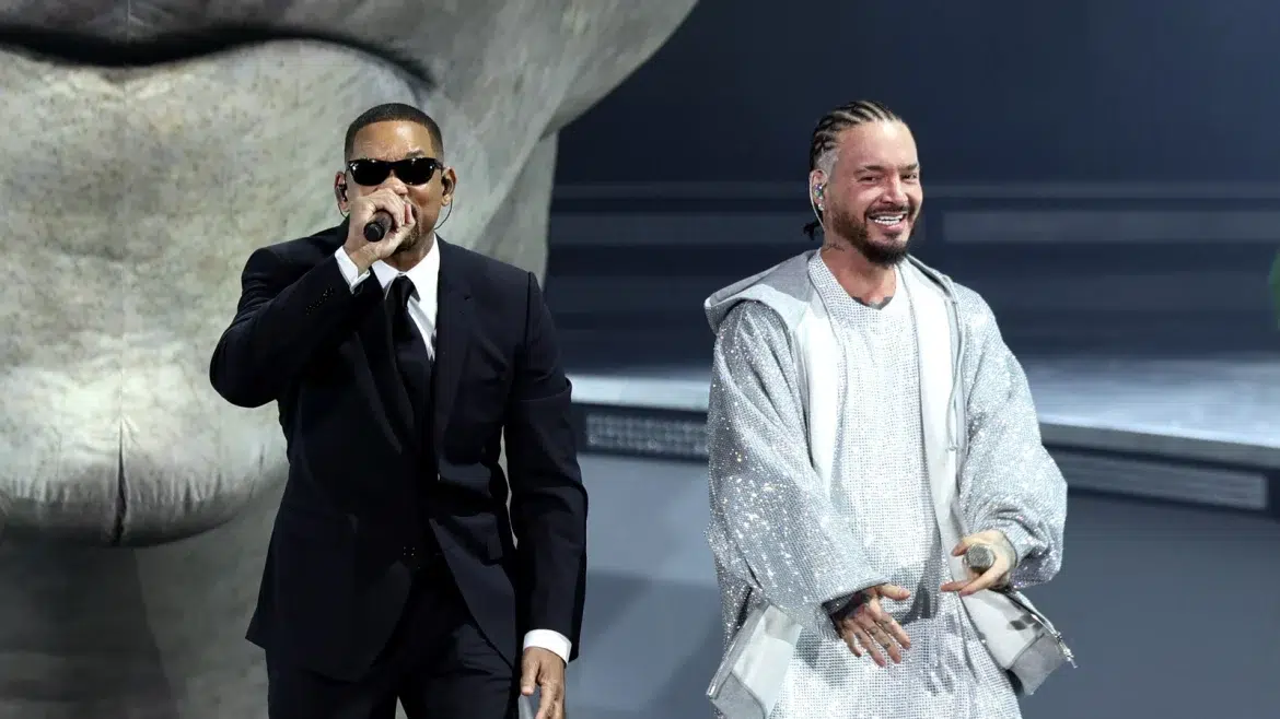 Balvin sorprende coachella will smith cantando men black 97