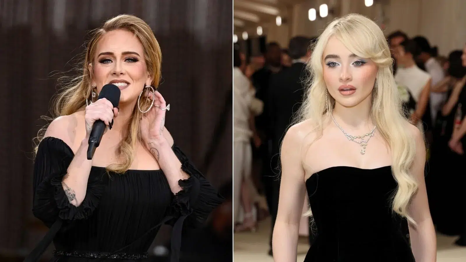 La reacción de Sabrina Carpenter al enterarse de que Adele se acuesta escuchando una de sus canciones