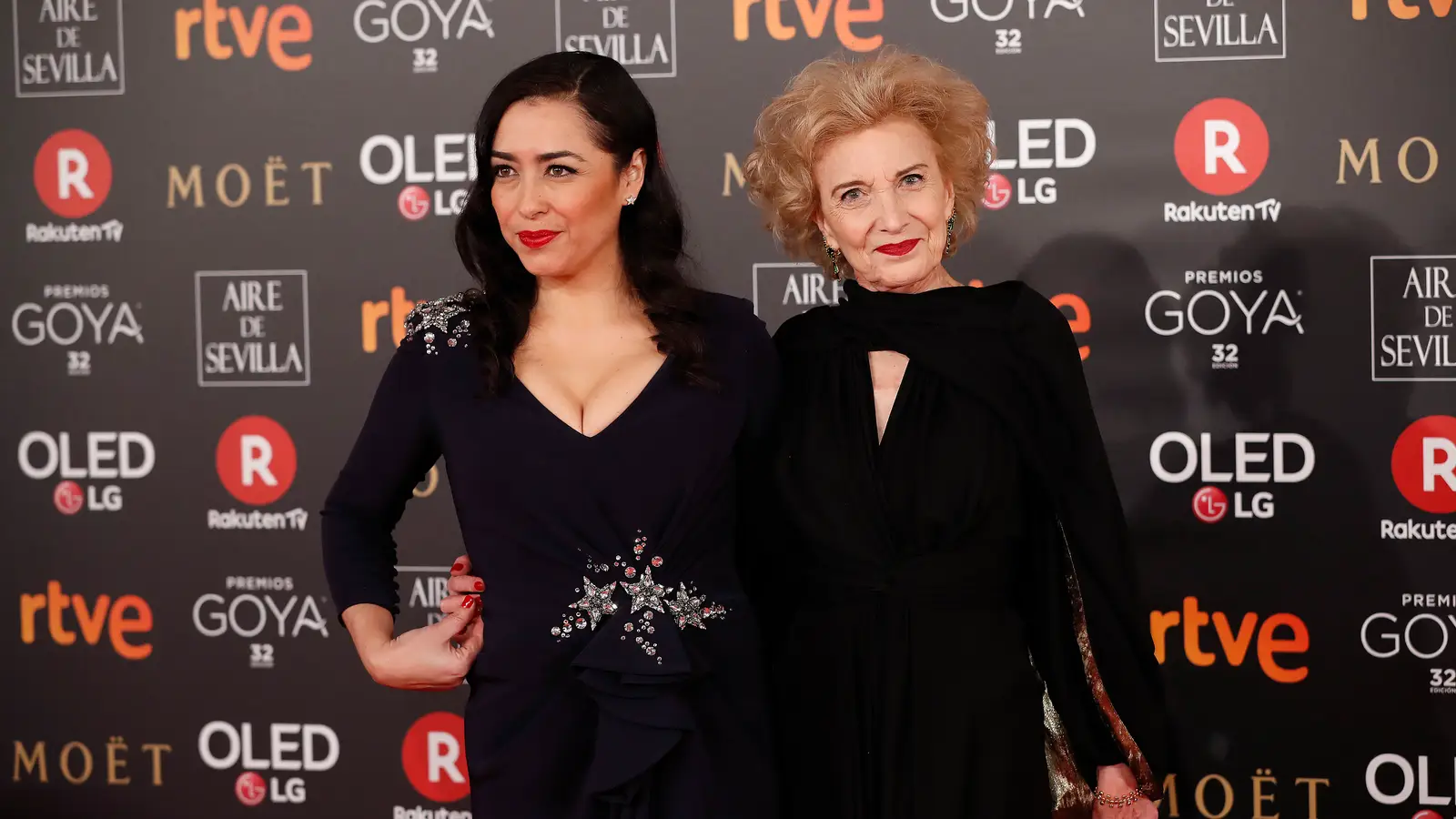 Marisa paredes junto hija maria isasi premios goya 2018 97