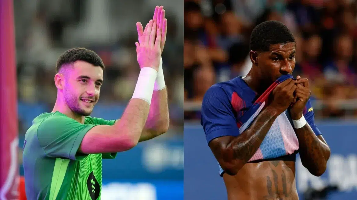 El fc barcelona inscribe a joan garcía y marcus rashford en laliga horas antes de su estreno ante el mallorca.