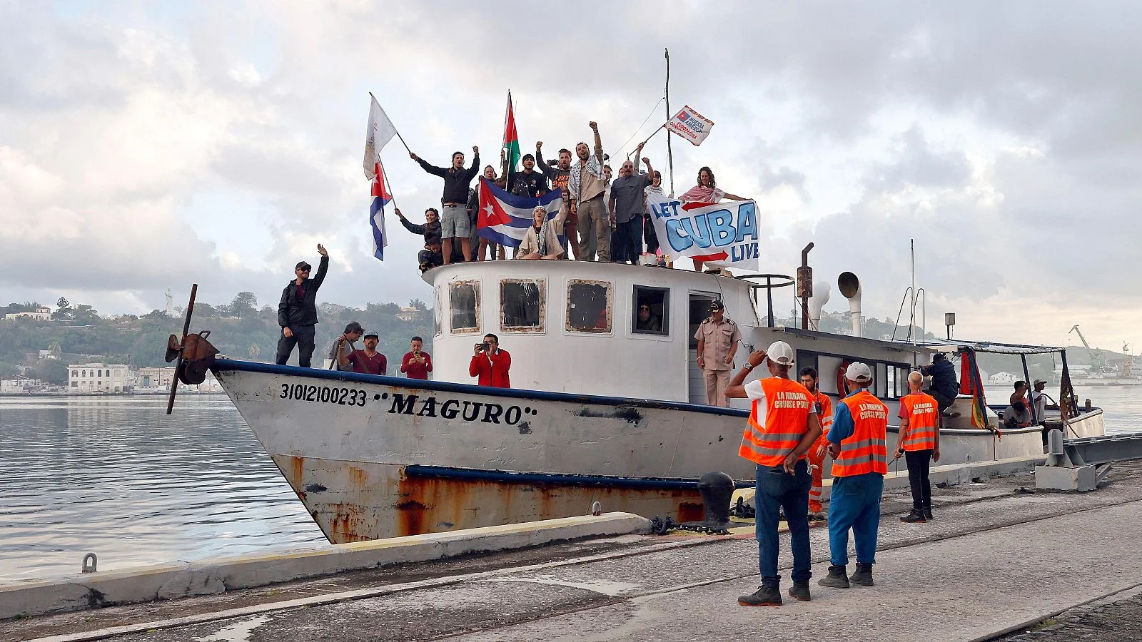 Llega a cuba un barco con ayuda humanitaria en plena crisis energética 1 Cuba