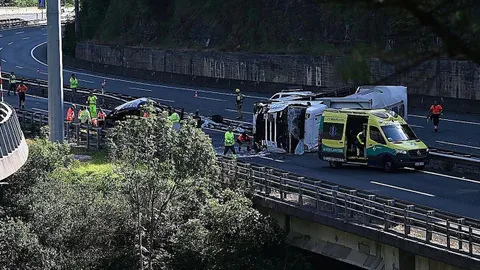 Mueren cinco policías forales en un grave accidente en gipuzkoa cuando acudían a unas prácticas con la ertzaintza 2 Policía foral