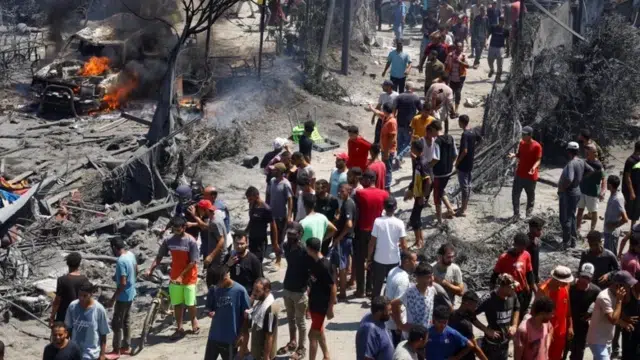 Tragedia en gaza: ataque israelí siega la vida de ocho asistentes. 1 6ed71900 410f 11ef b504 0fda67cb3b60. Png