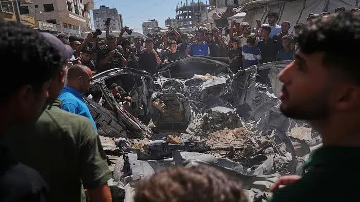 Tragedia en gaza: ataque israelí siega la vida de ocho asistentes. 3 Images 81