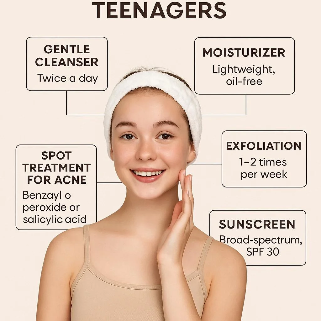 Exclusivo: 5 consejos de expertos para que los adolescentes cuiden su piel. 2 5 consejos de expertos