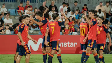 Sorprendente: españa baila al son de pablo garcía para golear a rumanía y sellar la clasificación para el europeo sub-21. 3 España baila al son de pablo garcía