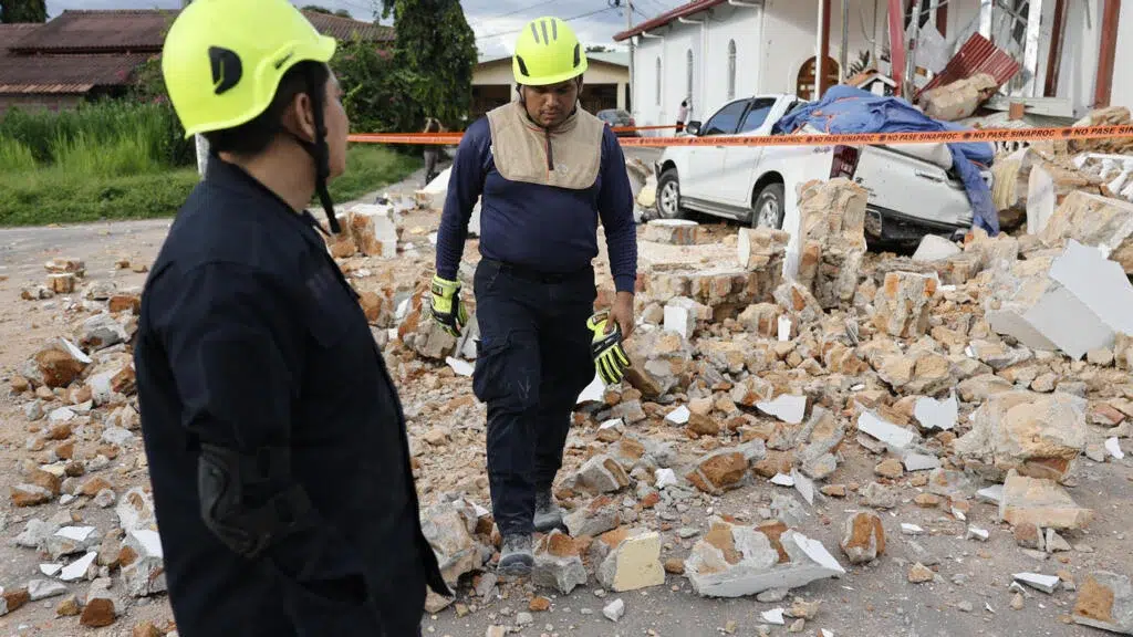 Sorprendente: un terremoto de magnitud 7,7 sacude panamá y se cancela la alerta de tsunami. 2 Terremoto de magnitud 7