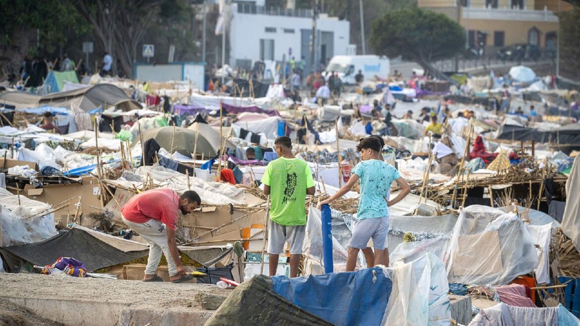 El 86 % de los niños migrantes que llegaron