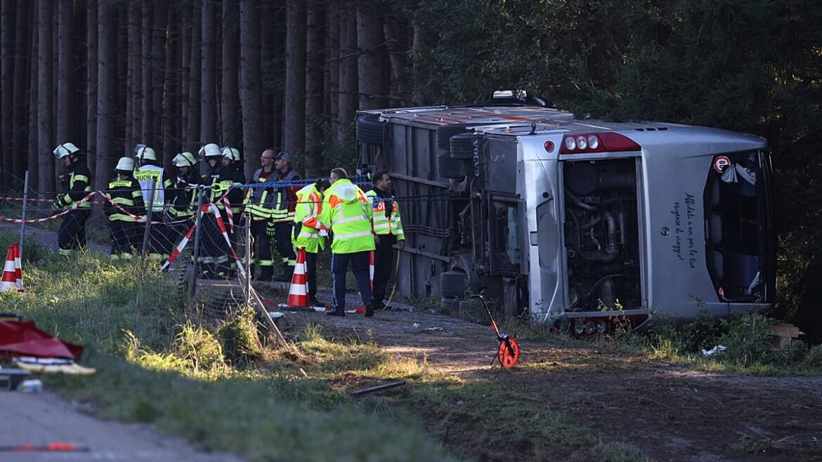 2 muertos en un accidente de autobús